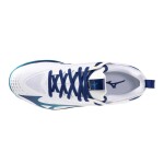 Mizuno Wave Drive Neo 4 White/Bellwether Blue/Fjord Bl