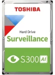 Toshiba S300 AI Surveillance 20TB (bulk) / HDD / 3.5" / SATA 6Gbits / 7 200 rpm / Interní (HDEB038ZSA51F)