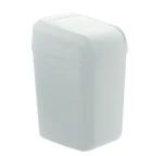 Denox Troya bílá / Odpadkový koš / 30 l / 61 x 34 x 27,5 cm