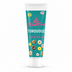 Gelová barva SweetArt tuba Turquoise (30 g)