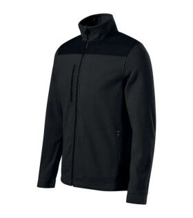 Effect fleece unisex černá L