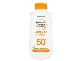 Garnier Ambre Solaire Hydra24 h Protect Ochranné opalovací mléko SPF 50, 175 ml