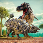 Nástěnný poznámkový kalendář 2026 NOTIQUE - Dinosauři, 30 x 30 cm