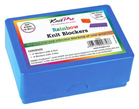 Sada vypínacích blokovačů Rainbow 20ks - KnitPro