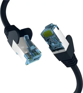 EFB Patch kabel Cat7 30 m černá / Patch kabel / S/FTP / RJ-45 / LSZH (EC020200160)