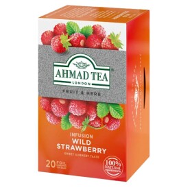 Ahmad Lesní jahoda 20 alu sáčků (Ovocný čaj Wild Strawberry)