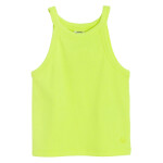 Žebrované tílko- zelené - 152 FLUO LIME