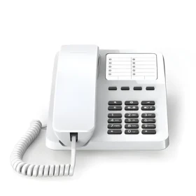 Gigaset DESK 400 bílá / Drátový telefon (S30054-H6538-B102)