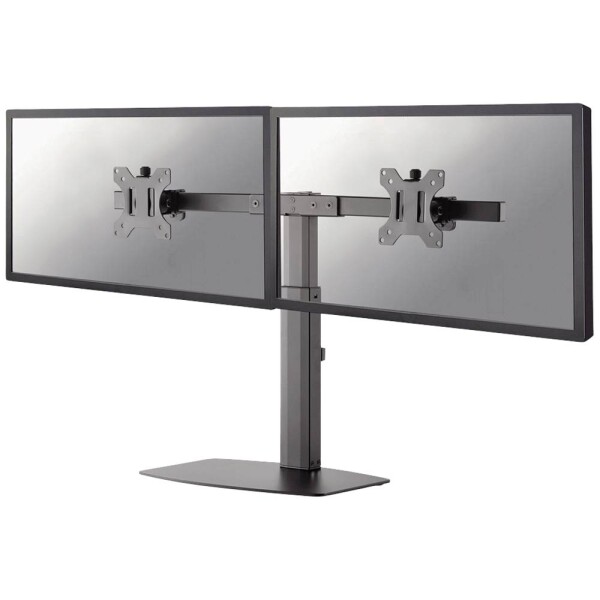 Neomounts FPMA-D865DBLACK 2násobný držák na stůl pro monitor 25,4 cm (10) - 68,6 cm (27) černá nakláněcí, otočný, naklápěcí