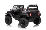 Mamido Elektrické autíčko Speed Offroad černé | 4x45W | EVA kola | 12V 7Ah | EKO kůže