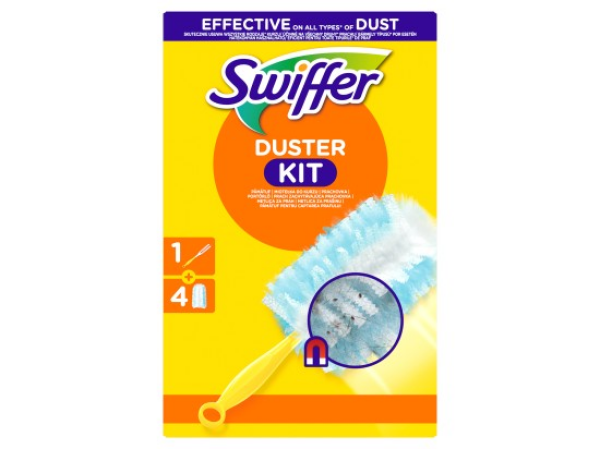 Sada Swiffer : 1 násada + 4 prachovky na podlahu