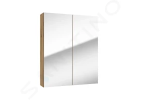 Kielle Vega - Zrcadlová skříňka, 60x73x15 cm, zlatý dub 50118601