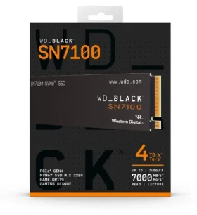 WD BLACK SN7100 4TB / Interní SSD disk (WDBELG0040BBK-WRSN)