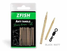 Zfish Převlek s obratlíkem Anti Tangle SET Sleeves 40mm + QC 10ks (ZF-9696)