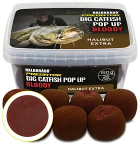 Haldorádó Pop-Up Catfish Bloody 200g 28mm Halibut Extra (HD35319)
