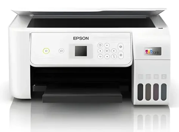 Epson EcoTank ET-2876 bílá / Inkoustová multifunkce / A4 / 10 ppm / 5760×1440 dpi / tisk skenování kop. (C11CJ66423)