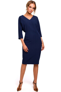 Dámské šaty M464 Navy Blue - Moe navy blue 38/M