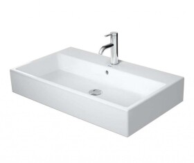 DURAVIT - Vero Air Umyvadlo 80x47 cm, s přepadem, otvor pro baterii, bílá 2350800000