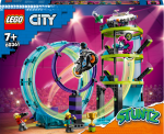 LEGO® City 60361 Nejbláznivější kaskadérská výzva