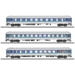 Roco 74030 3dílná sada průběžných vozů ICE 1 Redesign 2005 značky DB-AG Třída 1, třída Avmz 801.0, třída 2, třída Bvmz 8