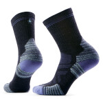 Dámské merino turistické ponožky SMARTWOOL Women's Hike Targeted Cushion Mid Crew S, Charcoal velikost: 42-45 (L)