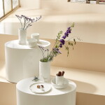 Räder Porcelánový svícen na čajovou svíčku Butterfly on top, bílá barva, porcelán
