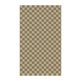 Maileg Balicí papír Checker Mint / Ocher – 10 m, béžová barva, papír