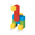Geomag Magicube Full Color 16 dílků