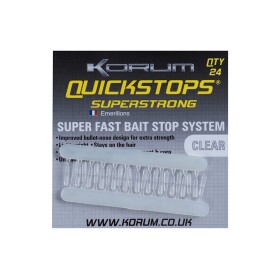 KORUM Zarážka Quickstop XL 24ks (KQSXL)