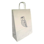 Be Nice Dárková taška - Sovička bílá (velká)
