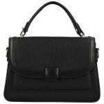 Módní dámská koženková kabelka do ruky Andresa, černá