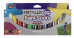Little Brian Paint Sticks - Metalické barvy 12 ks - EPEE