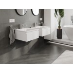 MEXEN/S - Orio koupelnová skříňka 50 cm s umyvadlem Vela, 1 šuplík, bílá mat 91A10-05023-1-BF01-W23M01