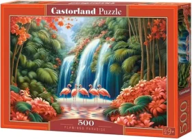 Castorland 54190 Puzzle Exotický svět plameňáků