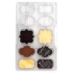 Dortisimo Plastová forma na čokoládu Cedulky