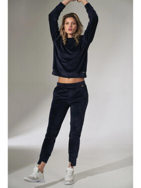 Dámské kalhoty M746 tmavě modré L