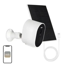 Moes WCM-S24-S / Venkovní IP kamera / 4MP / Wi-Fi / solární panel / IR / IP65 (WCM-S24-S-MS)