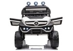 Mamido Dětské elektrické autíčko Mercedes-Benz Unimog S 4x4 bílé