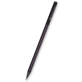 Grafitová tužka Faber-Castell Sparkle - Midnight Rose, tvrdost B