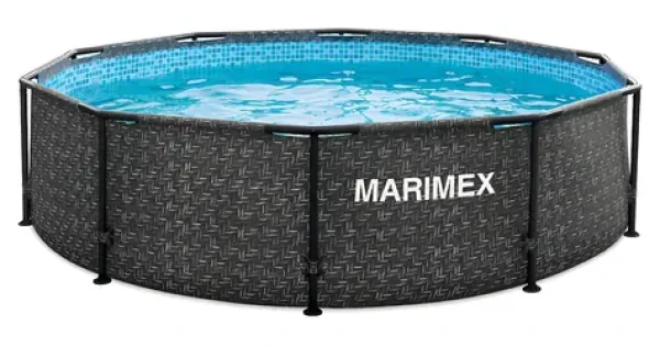 MARIMEX Bazén Florida 3,05x0,76 m RATAN / Bez filtrace / Objem 4,5 m3 / Kruhový / Kovová konstrukce (10340234)