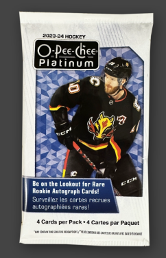 Hokejové karty NHL 2023-24 Upper Deck O-Pee-Chee Platinum Blaster Balíček