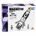 Mamido Magnetická stavebnice Vesmírná raketa 26 dílků