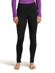 Dámské merino spodky ICEBREAKER Wmns 200 Oasis High Rise Leggings, Black velikost: M
