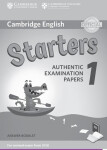 Cambridge English Starters 1 for Revised Exam from 2018 Answer Booklet - kolektiv autorů