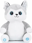 CHIPOLINO Plyšový Husky se světýlky a hudbou