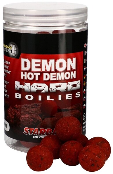 Starbaits Boilie Hard Hot Demon 200g - 24mm,Starbaits Boilie Hard Hot Demon 200g - 24mm