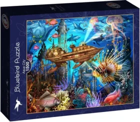 BLUEBIRD Puzzle Podvodní město