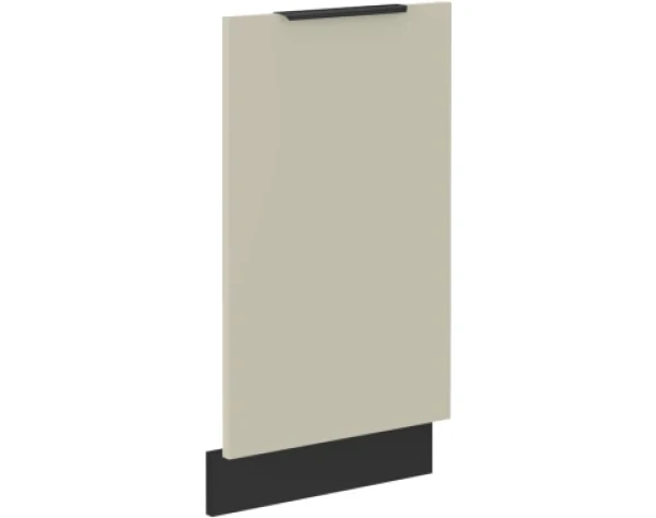 Přední panel na vestavnou kuchyňskou myčku Arona, 45 cm, kašmírová/černá