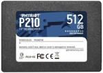 Patriot P210 512GB / SSD / 2.5" / IOPS: 50K 50K / SATA III (P210S512G25)