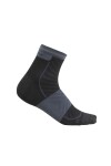Pánské merino ponožky ICEBREAKER Mens Run+ Ultralight Mini, Black/Graphite velikost: 44,5-46,5 (L)